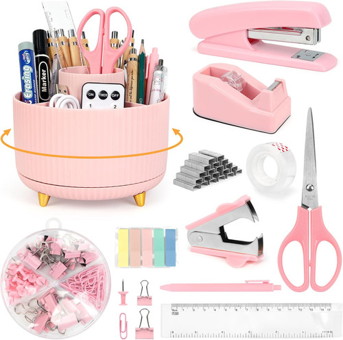 Cute stationery set - stationery, set,