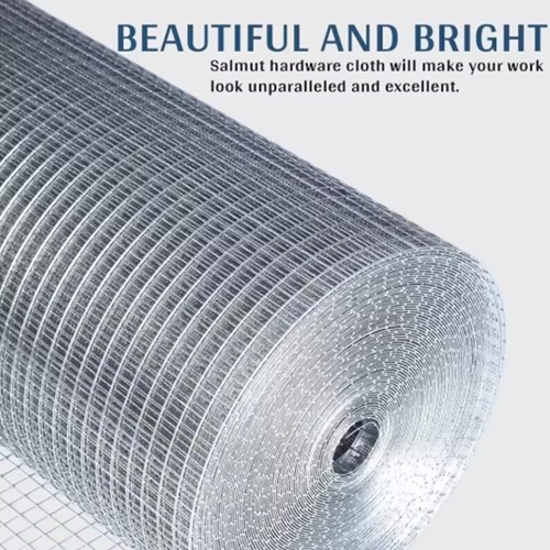 Galvanised square mesh wire - galvanised,