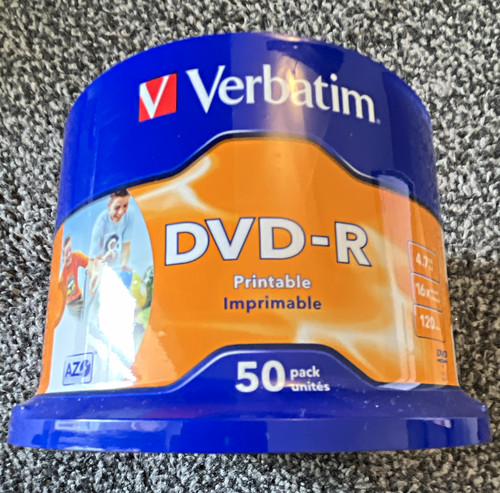 Verbatim dvd printable - dvd-r, 4.7gb