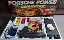 Scalextric Porsche Power Set Slot Car Racing C540 90s Vintage GT 