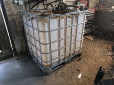 New Cooking Vegetable Oil Biodiesel WVO SVO IBC Pump Tank 100L