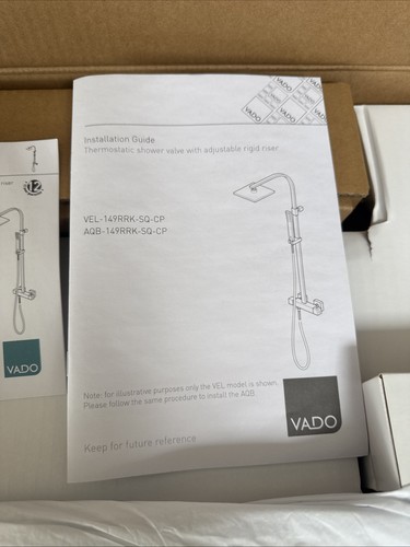 Vado thermostatic shower valve - thermostatic,