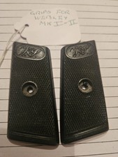VINTAGE WEBLEY MK1 & MK11  AIR PISTOL GRIPS  APPEARS UNUSED