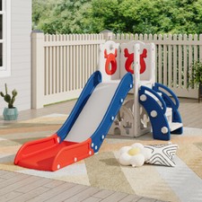 Red &Blue Kids Slide First