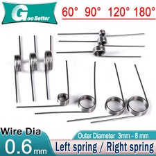 10 Pack Torsion spring Various Size Length Diameter Assortment