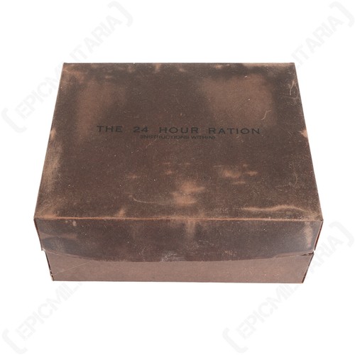 Ww2 british hour ration box - 24,
