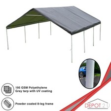 Double car canopy carport |