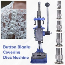 Button Making Covering Machine