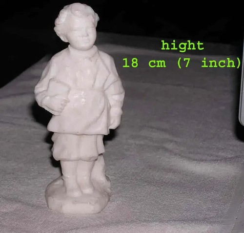 Vintage statue plastic - vintage,