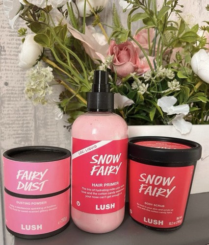 Lush snow fairy bundle hair - fairy,