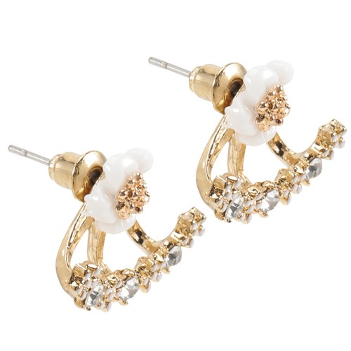 Pair flower earrings - 1,