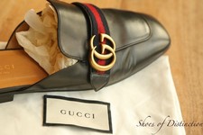 Gucci Princetown Black Brass