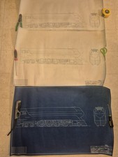 Set of 3 Blueprints Franklin Railway Balmar Corporation Vernon Smith Collection
