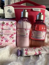 L'Occitane Rose Jasmin Eau de Toilette 50m, body lotion shower gel, hand cream. 