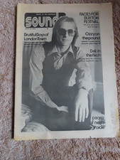 SOUNDS MUSIC MAGAZINE PAPER