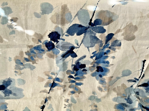 Sanderson delphiniums fabric - delphiniums,