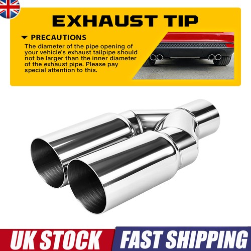 Universal twin dual exhaust - 3",