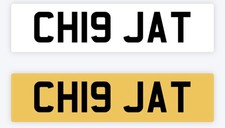CH/JATT Private number plate