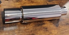 JDM Large 4" Out 2.5" Inlt JDM Performance Exhaust Muffler Universal