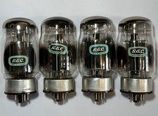 GEC KT88 MATCHED QUAD SUPERB