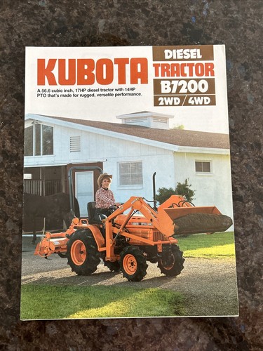Kubota compact tractor
