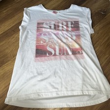 Women’s Oversized Pink Ocean Pacific T Shirt Size 14