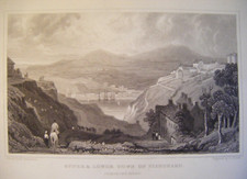 1830 Antique Print Fishguard