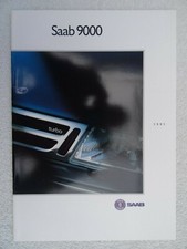 Saab 9000 brochure 1990/1991 - Carlsson / SE / Turbo S / Turbo.Spec/Colours/Trim