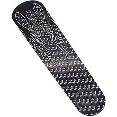 Carbon fiber flame dash - flame",