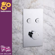 Chrome thermostatic shower - chrome,