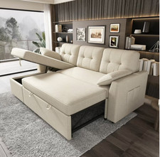 3 in 1 Pull Out Sofa Bed