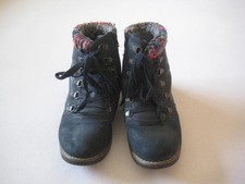 Pavers ladies navy blue boots