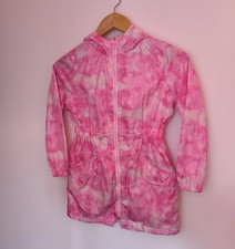 Girls Pink Raincoat Jacket Age