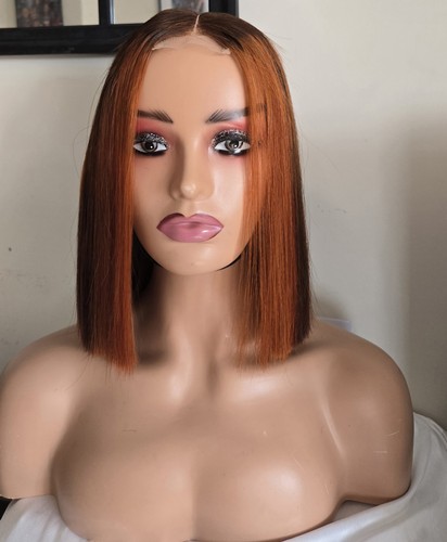 Orange brown bob vietnamese - orange,