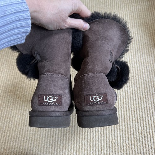 Ugg boots dark brown - boots,