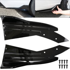 Car Bumper Spoiler Rear Lip Angle Splitter Universal Diffuser Winglet Side Skirt