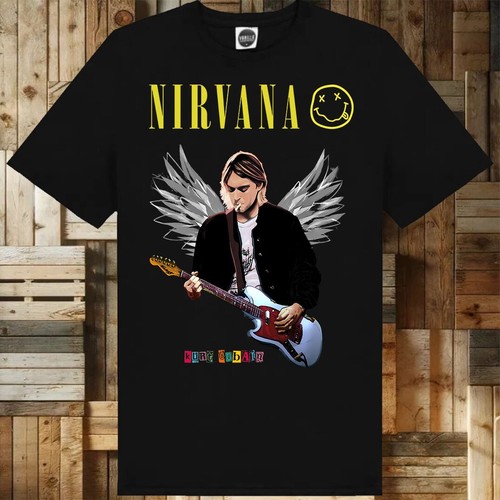 Nirvana official tshirt l - tshirt, s