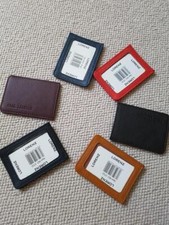 Leather Bus Pass Oyster Gold