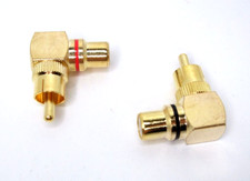 2 Pcs RCA Phono Adapter