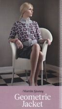GEOMETRIC JACKET - Knitting Pattern  - MARTIN STOREY / ROWAN Cotton Glace Sport