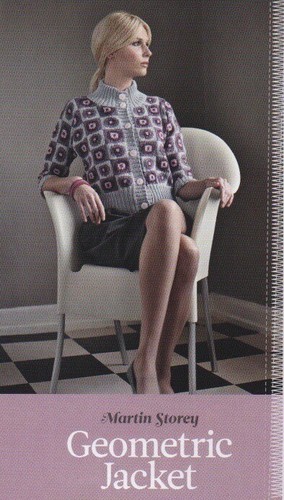 Geometric jacket knitting - geometric,