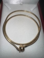 Pandora 14k yellow gold snake