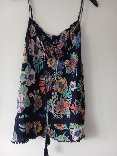 Floral print cami top - cami,