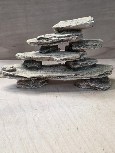 Resin slate stack aquarium - resin,