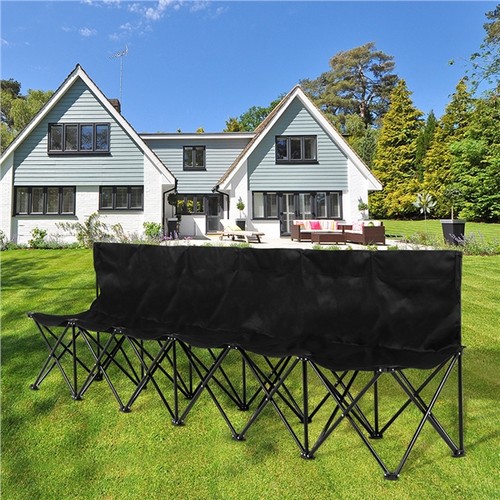 Seater folding camping bench - seater,