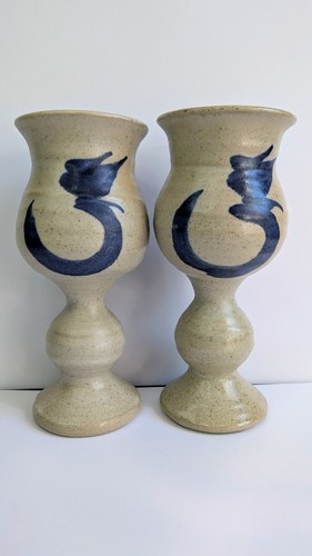Pair vintage studio - studio, pottery