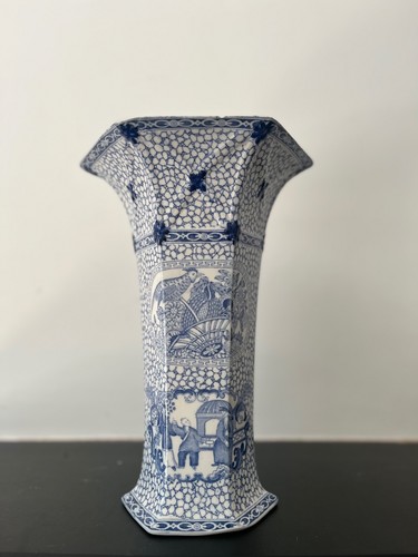 Adams 1930s blue white large - ,