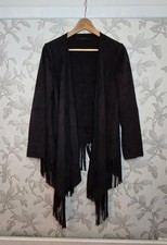 ZARA Faux Suede Fringe