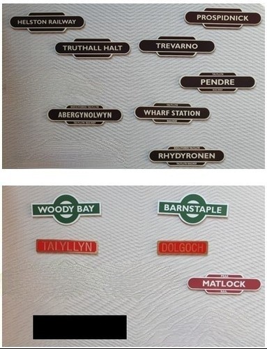 Railway totems magnetic - railway,