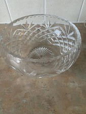 Vintage Lead Crystal Cut Glass